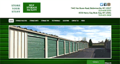 Desktop Screenshot of gostoreyourstuff.com