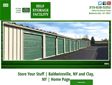 Tablet Screenshot of gostoreyourstuff.com